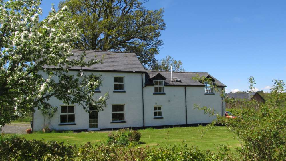 Hendre from the garden.